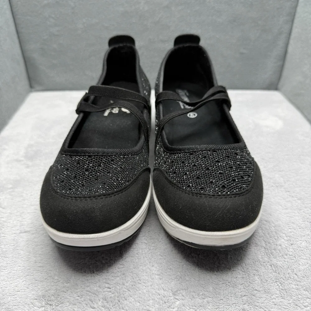 Arcopedico Shoes Womens Size 37 Black Mary Jane Lightweight Breathable Textile